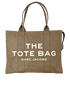 Large The Tote Bag, &pound;190, Handbags, Khaki, Canvas, Front view